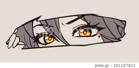 Manga Eyes Paper Stock Illustrations – 162 Manga Eyes Paper Stock  Illustrations, Vectors & Clipart - Dreamstime