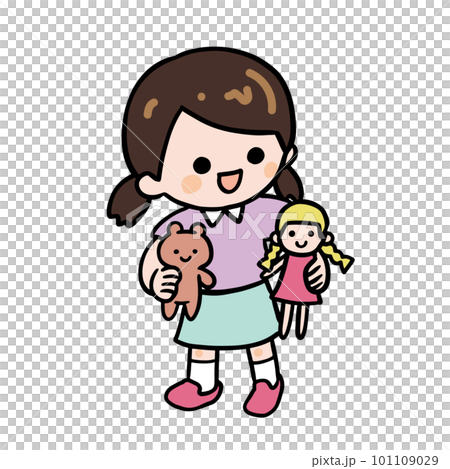 玩洋娃娃的女孩 101109029