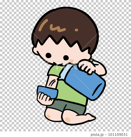 倒在水瓶裡的男孩 101109031