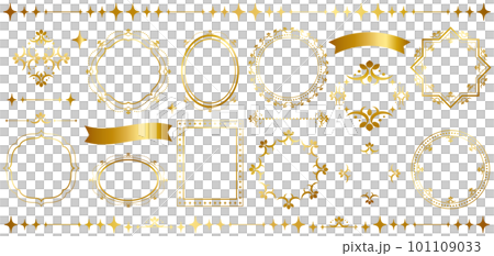 豪華古董框架和裝飾鑲金 豪華古董框架和裝飾鑲金 101109033