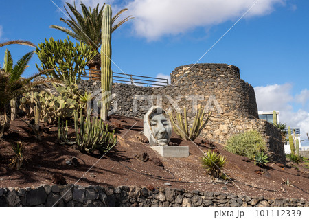 Park in Puerto del Rosarion, Fuerteventura, Spain Park in Puerto del Rosarion, Fuerteventura, Spain 101112339