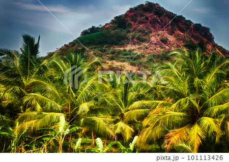 Sacred mountain in India. Sacred mountain in India. 101113426