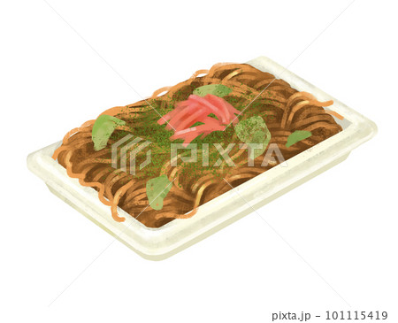 焼きそば　屋台　祭 101115419