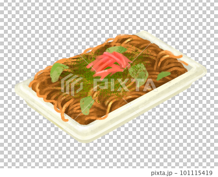焼きそば　屋台　祭 101115419