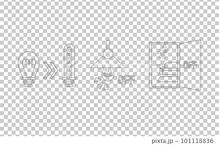 Illustration of power saving Illustration of power saving 101118836