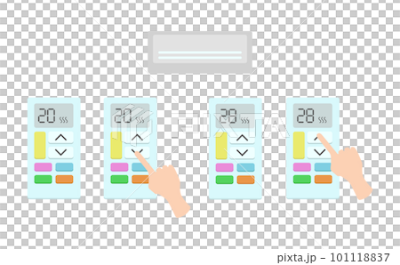 Illustration of power saving Illustration of power saving 101118837