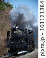 爆煙で走るSL銀河(試運転) 101121884
