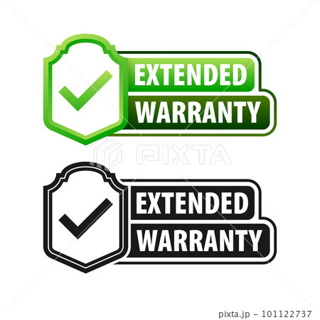 Product Protection Extended Warranty label, badge. Vector illustration Product Protection Extended Warranty label, badge. Vector illustration 101122737