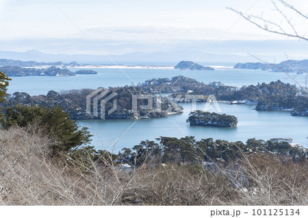 冬の日本三景 松島 冬の日本三景 松島 101125134