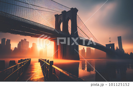 Brooklyn Bridge in New York City Brooklyn Bridge in New York City 101125152