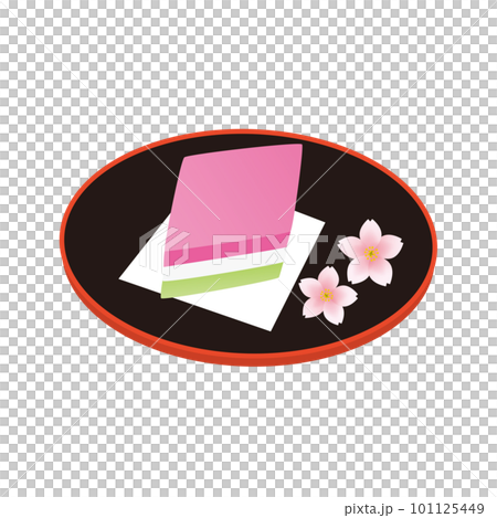 Hinamatsuri hishimochi(盂蘭盆節和櫻花) Hinamatsuri hishimochi(盂蘭盆節和櫻花) 101125449