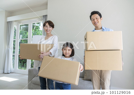 ファミリー　引っ越し　イメージ 101129016