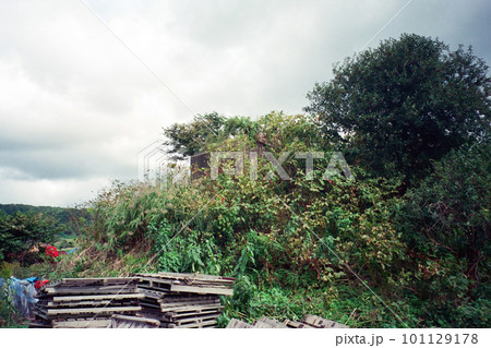 夕張鉄道　中央農試－栗山　第二夕張川橋梁　橋台 101129178