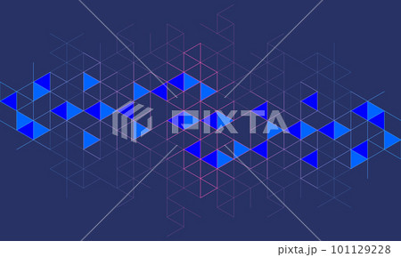 Abstract geometric background with triangle shape pattern 101129228