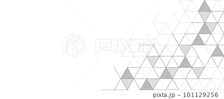 Abstract geometric background with triangle shape pattern 101129256