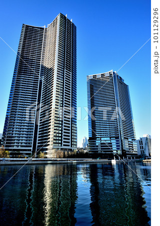 勝どきエリア パークタワー勝どきサウスとミッドほか超高層マンション群の風景 勝どきエリア パークタワー勝どきサウスとミッドほか超高層マンション群の風景 101129296