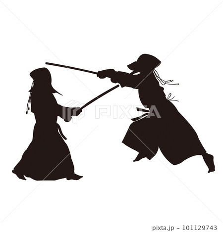 剣道 シルエット 剣道 シルエット 101129743