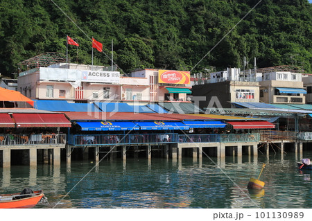 13 Oct 2013 a Pichic Bay Hong Kong traditional fish village. 101130989