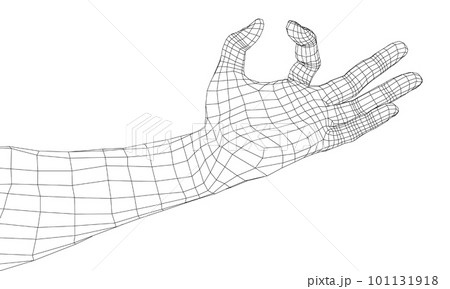 Hand hold some tiny or thin object Hand hold some tiny or thin object 101131918