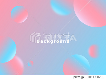 Abstract blurred background, pink and blue gradient color background vector illustration for poster, backdrop, web banner. Abstract blurred background, pink and blue gradient color background vector illustration for poster, backdrop, web banner. 101134650