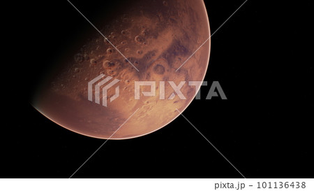 incredible sunrise on the planet Mars incredible sunrise on the planet Mars 101136438