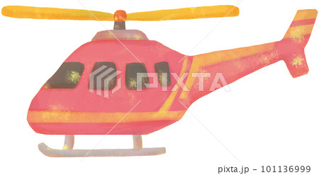 シンプルなヘリコプターのイラスト シンプルなヘリコプターのイラスト 101136999