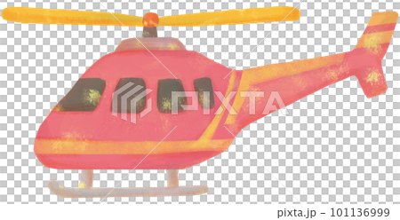 シンプルなヘリコプターのイラスト シンプルなヘリコプターのイラスト 101136999