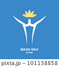 Bikini waxing service clinic logo. 101138858