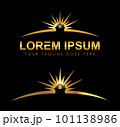 Golden Home Real Estate Logo Vector icon 101138986