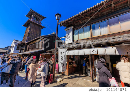 埼玉県 川越市 鐘つき通り沿いにある時の鐘 埼玉県 川越市 鐘つき通り沿いにある時の鐘 101144071