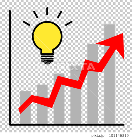A graph showing how the electricity bill rises 101146819
