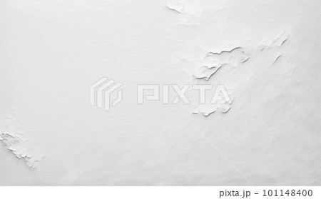 白紙に白アクリル絵の具で造形イメージ：精緻CG