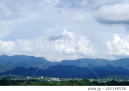 台湾 阿里山の山々の風景 台湾 阿里山の山々の風景 101148538