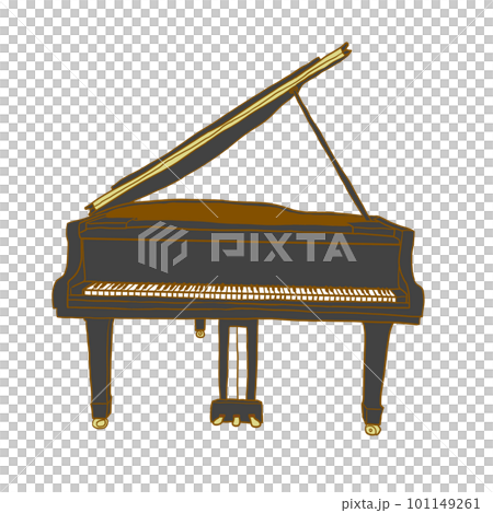 Grand Piano illustration Grand Piano illustration 101149261
