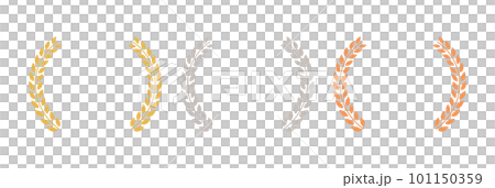 Ranking lease title icon vector illustration No.1 copy space 101150359