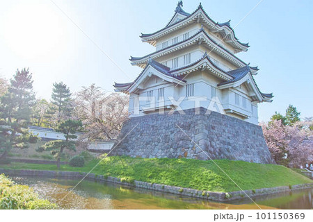 行田市忍城と桜 行田市忍城と桜 101150369