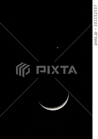 月と金星(2023年3月24日撮影) 月と金星(2023年3月24日撮影) 101152537