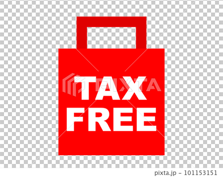 Red TAXFREE icon 1 Red TAXFREE icon 1 101153151