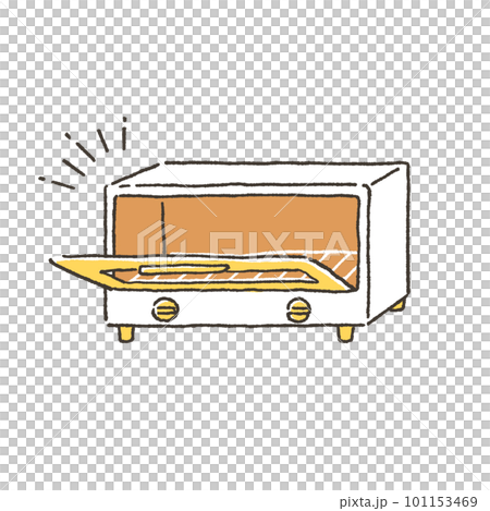 シンプルなトースターのイラスト 101153469