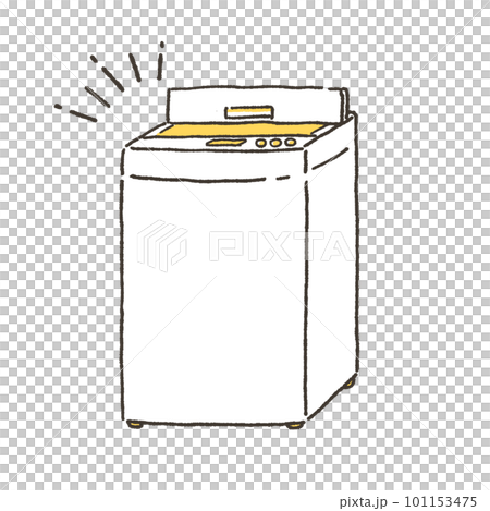 簡易洗衣機示意圖 101153475