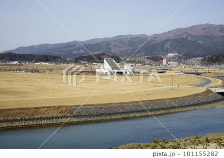 三月十一日の高田松原津波復興祈念公園 101155282