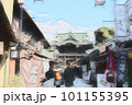 古い町並み　柴又帝釈天 101155395