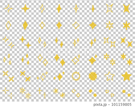 使いやすい かわいい 手書き キラキラ セット 使いやすい かわいい 手書き キラキラ セット 101159805