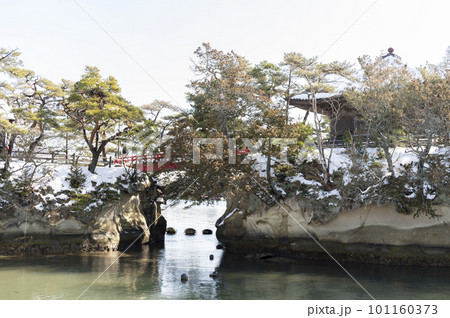 冬の松島　五大堂 101160373