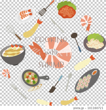 用蝦做飯的插圖 101160721