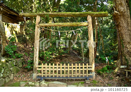 朝早く参拝した能登國一宮の氣多大社の摂社 揚田神社 入らずの森 朝早く参拝した能登國一宮の氣多大社の摂社 揚田神社 入らずの森 101160725