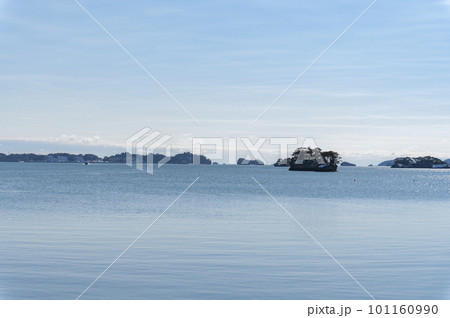 冬の日本三景 松島 冬の日本三景 松島 101160990