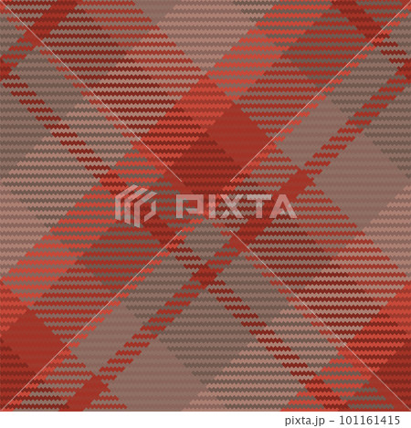 Seamless pattern of scottish tartan plaid. Repeatable background with check fabric texture. Vector backdrop striped textile print. 101161415