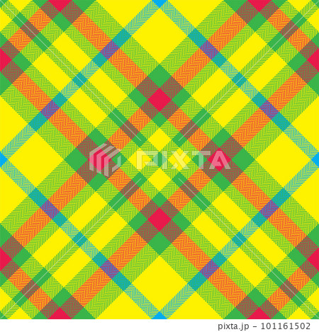 Plaid pattern vector. Check fabric texture. Seamless textile design for clothes, paper print. Plaid pattern vector. Check fabric texture. Seamless textile design for clothes, paper print. 101161502