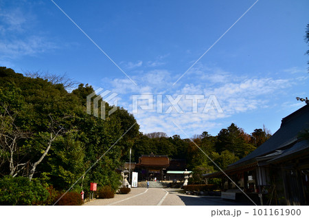 朝早く参拝した能登國一宮の氣多大社 101161900